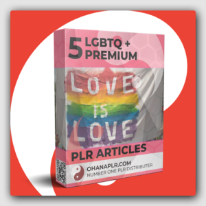 5 Premium LGBTQ PLR Articles - Featured Image