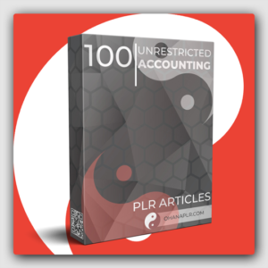 100 Unrestricted Accounting PLR Articles - Featured Image