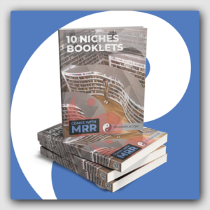 10 Niche Booklets MRR Ebook - Featured Image