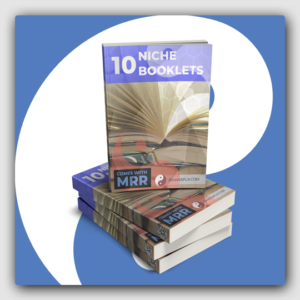 10 NicheBooklets MRR Package - Featured Image