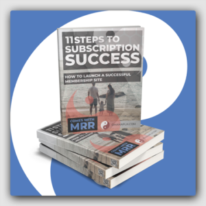 11 Steps To Subscription Success MRR Ebook - Featured Image