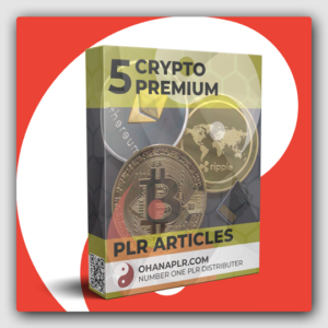 5 Premium Cryptocurrencies PLR Articles - Featured Image