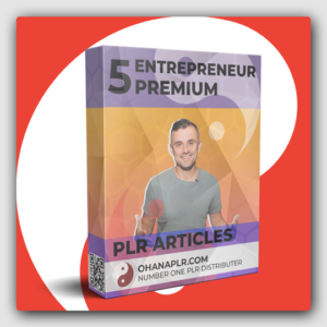 5 Premium Entrepreneurship PLR Articles - Featured Image