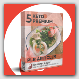 5 Premium Keto PLR Articles - Featured Image