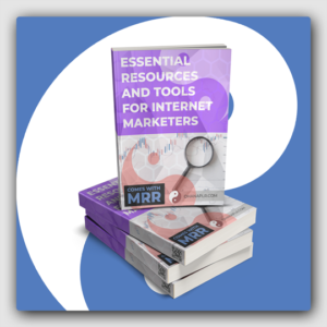 99 Essential Resources _ Tools For Internet Marketers MRR Ebook - Featured Image