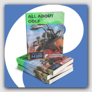 All About Golf MRR Ebook - Featured Image