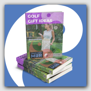 Golf Gifts Ideas MRR Ebook - Featured Image