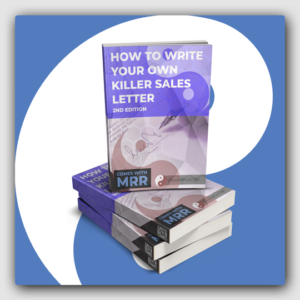 How To Write Your Own Killer Sales Letter - 2nd Edition MRR Ebook - Featured Image