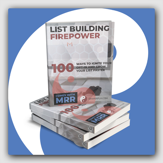 List Building Firepower MRR Ebook - Featured Image