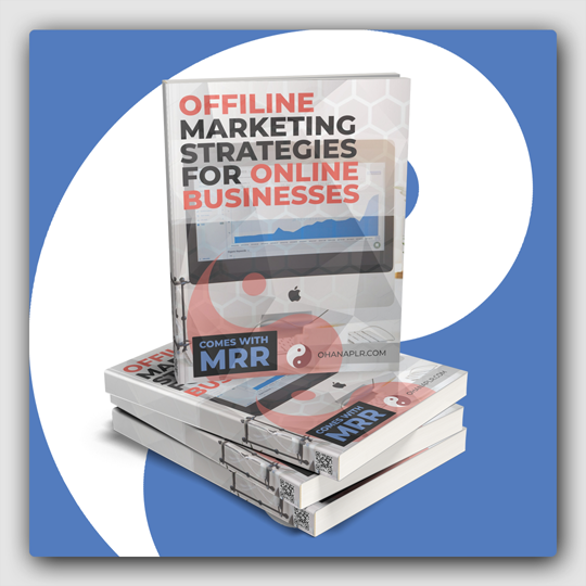 Offline Marketing Strategies For Online Businesses MRR Ebook - Featured Image