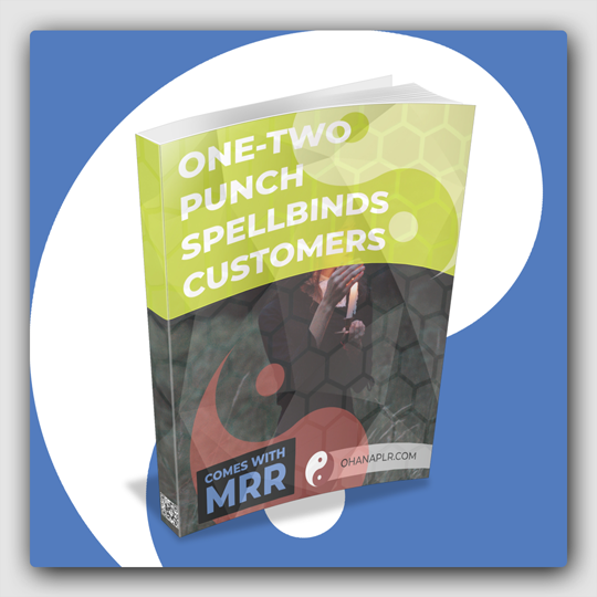 One-Two Punch That Spellbinds Customers MRR Package - Featured Image