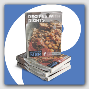 Recipes With Rights MRR Ebook - Featured Image