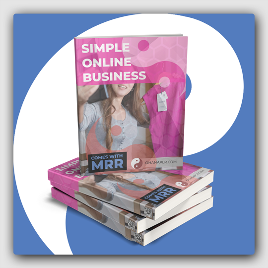 Simple Online Business MRR Ebook - Featured Image