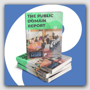 The Public Domain Report MRR Ebooks - Featured Image
