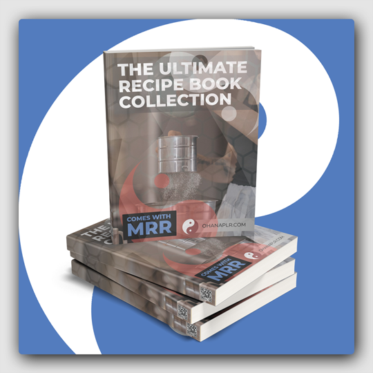 The Ultimate Recipe Book Collection MRR Ebooks - Featured Image