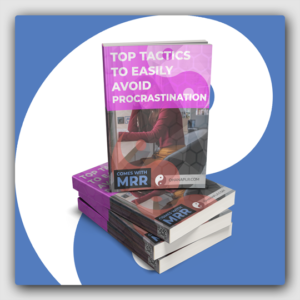 Top Tactics To Easily Avoid Procrastination MRR Ebook - Featured Image