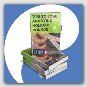 15 Tips To Lose Annoying Holiday Pounds MRR Ebook - Featured Image