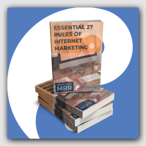 27 Essential Rules of Internet Marketing MRR Ebook - Featured Image