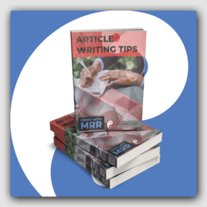 Article Writing Tips MRR Ebook - Featured Image