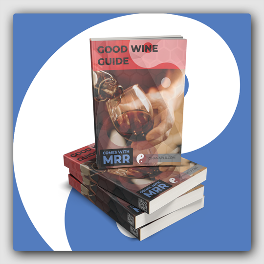 Good Wine Guide MRR Ebook - Featured Image