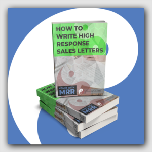 How To Write High Response Sales Letters MRR Ebook - Featured Image