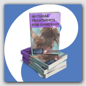 Natural Treatments For Dandruff MRR Ebook - Featured Image