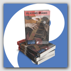 Playing Piano MRR Ebook - Featured Image