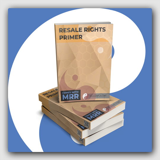 Resale Rights Primer MRR Ebook - Featured Image