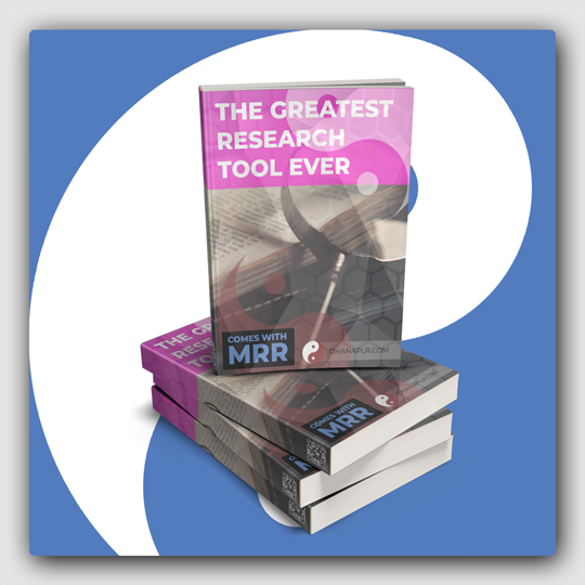 The Greatest Research Tool Ever MRR Ebook - Featured Image