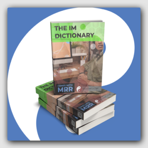 The IM Dictionary MRR Ebook - Featured Image