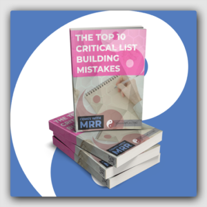 The Top 10 Critical List Building Mistakes MRR Ebooks - Featured Image