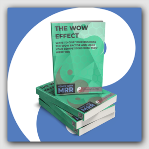 The WOW Effect MRR Ebook - Featured Image