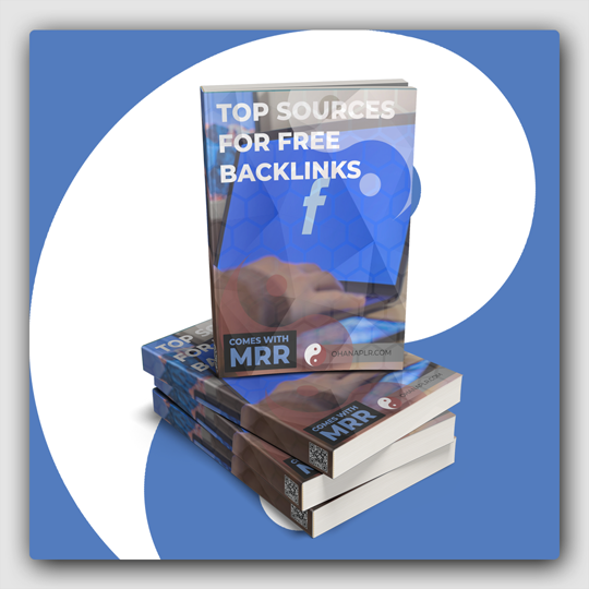 Top Sources For FREE Backlinks MRR Ebook - Featured Image