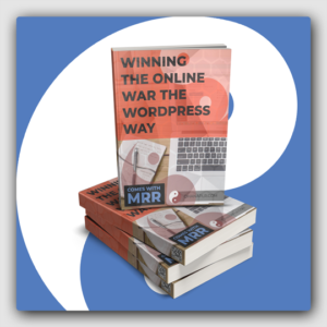 Winning The Online War The WordPress Way MRR Ebook - Featured Image