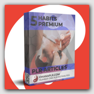 5 Premium Habits PLR Articles - Featured Image