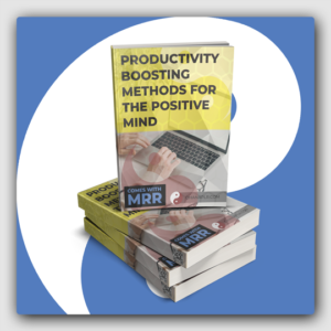 20 Productivity Boosting Methods For The Positive Mind MRR Ebook - Featured Image