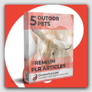 5 Premium Outdoor Pets PLR Articles - Featured Image