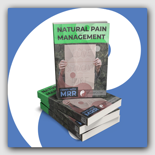 Natural Pain Management MRR Ebook - Featured Image