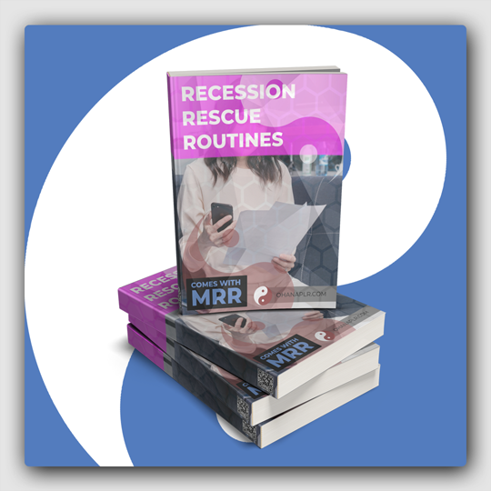 Recession Rescue Routines MRR Ebook - Featured Image