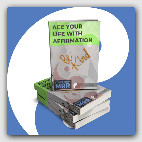 Ace Your Life With Affirmation MRR Ebook - Featured Image