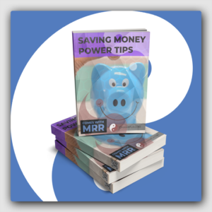 Saving Money Power Tips MRR Ebook - Featured Image