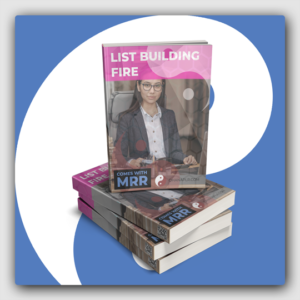 List Building Fire MRR Ebook - Featured Image