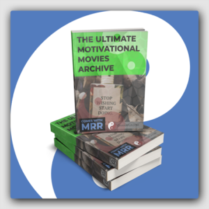 The Ultimate Motivational Movies Archive MRR Ebook - Featured Image