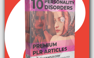 10 Premium Personality Disorders PLR Articles - Featured Image