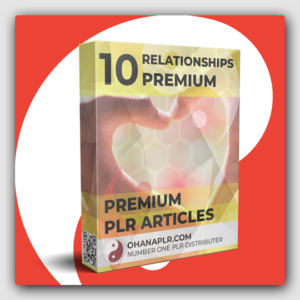 10 Premium Relationships PLR Articles - Featured Image