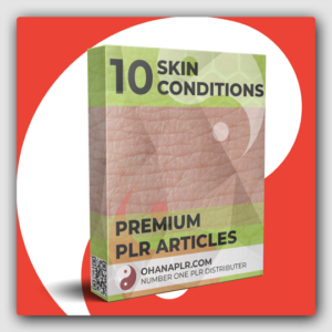 10 Premium Skin Conditions PLR Articles - Featured Image