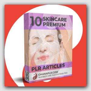 10 Premium Skincare PLR Articles - Featured Image
