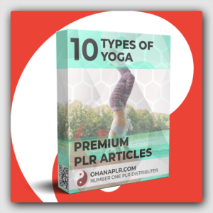 10 Premium Types of Yoga PLR Articles - Featured Image