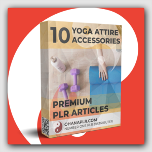 10 Premium Yoga Accessories and Equipment PLR Articles - Featured Image