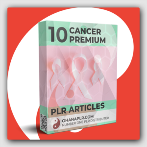 10 Premium Cancer PLR Articles - Featured Image